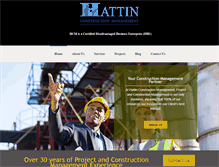 Tablet Screenshot of hattincm.com